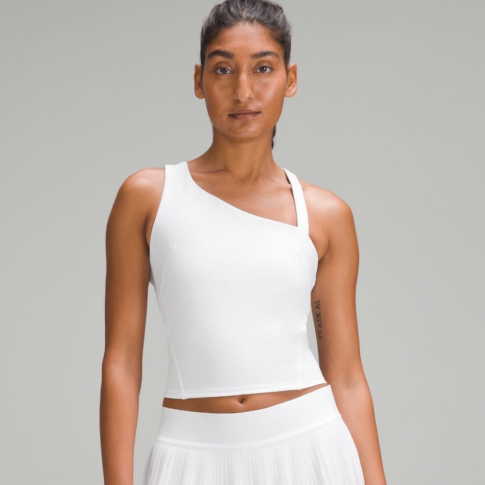 Lululemon Everlux Asymmetrical Tennis Tank Top